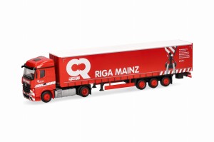 Herpa 318860 Mercedes-Benz Actros Streamspace Riga Mainz