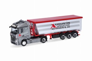 Herpa 319614 Mercedes-Benz Actros Streamspace wywrotka Augustin Spedition