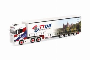 Herpa 319645 Scania CS 20 HD (6x2) TiDe Spedition
