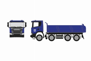 Herpa 960021 Scania XT17 wywrotka Hoch-Tief