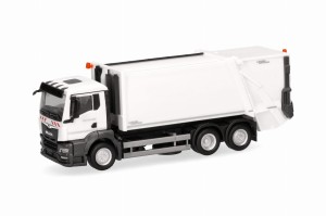 Herpa 319010 MAN TGS NN Śmieciarka FAUN VARIOPRESS 