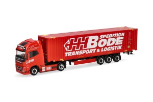 Herpa 319249 Volvo FH GL XL Electric 45ft Container HH Bode