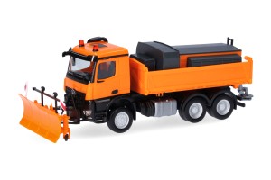 Herpa 320061 Mercedes M wywrotka - pługopiaskarka