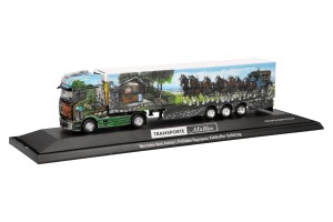 Herpa 122375 Mercedes-Benz Actros L ProCabin Gigaspace Müller Transporte Essen