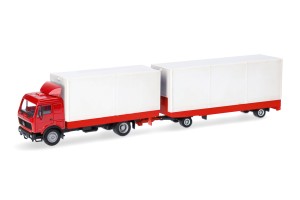 Herpa 321747 Mercedes-Benz NG z przyczepą