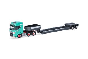  Herpa 319553 DAF XG (6x2) Tieflader Colossus Logistics