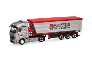 Herpa 319614 Mercedes-Benz Actros Streamspace wywrotka Augustin Spedition