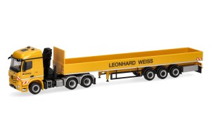 Herpa 953719 Mercedes Benz Arocs Streamspace z HDS Leonhard Weiss