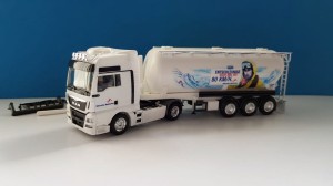Herpa 307130 MAN TGX XXL Silo Melmer / Montafon (A) 