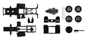 Herpa 084925 Podwozia MAN F8 2 szt. KIT
