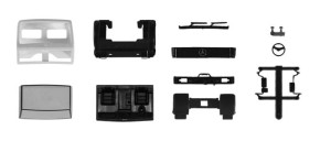 Herpa 084864 Kabiny Mercedes SK (krótka wersja kabiny) 2 szt.