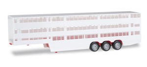 Herpa 076333-002 Naczepa do transportu zwierząt