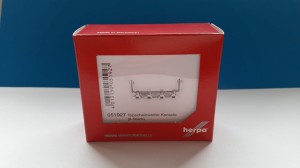 Herpa 051927 Lampy dachowe konsola 8 szt. pasują do wszystkich typów modeli
