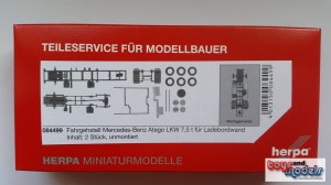 Herpa 084499 Podwozie Mercedes Atego LKW 7,5 T