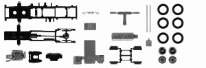 Herpa 084833 Volvo FH Lowliner 2 szt. KIT 