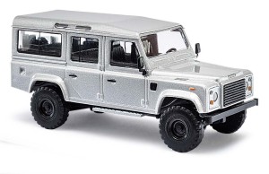 Busch 50351 Land Rover silver metallic