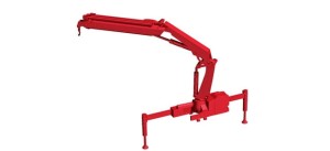 Herpa 054126 	Hiab HDS X-HIPRO 232 E-3 z hakiem czerwony