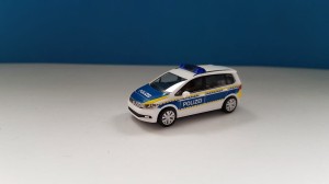 Herpa 093576 VW Touran Polizei Brandenburg 